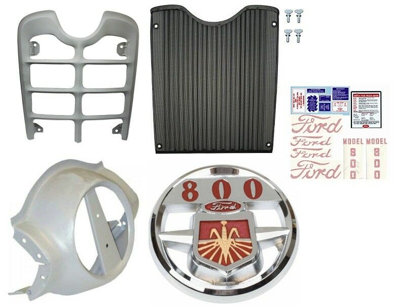 Front Grill, Nose cone, Chrome Emblem, Decal Kit