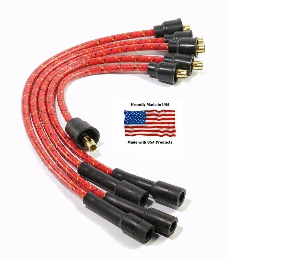 Premium Custom USA Made Spark plug wire set IH