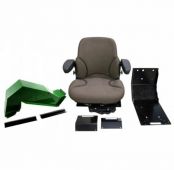 12V Air Suspension Seat John Deere Tractor w/ Seat well extension
