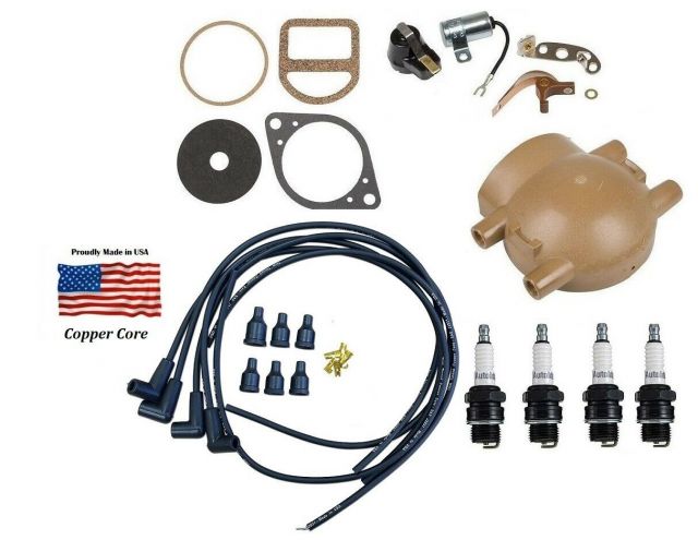 Ford 9N 2N & 8N Tractor Front Mount Distributor Ignition Tune up kit 