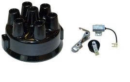 Distributor Ignition Tune up Kit - Delco Clip-held Distributor ~ 6 Cylinder