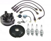 Distributor Ignition Tune up Kit - Allis Chalmers Tractor - Delco Clip-held