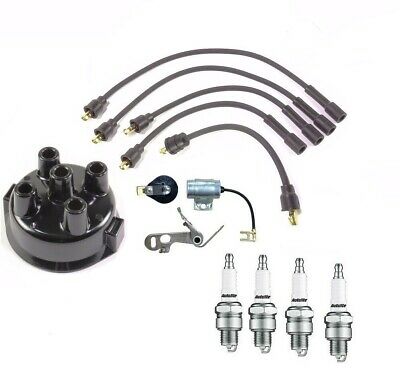 Massey Ferguson Tractor Distributor Cap & Ignition Tune up kit Delco Screw Held 
