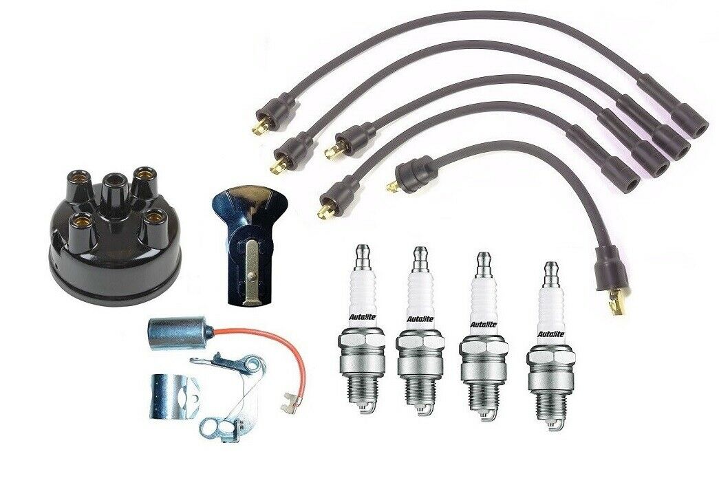 Case Tractor Autolite Distributor Ignition Tune Up Kit VA VAC 200 300 400 500