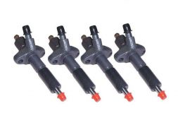 Fuel Injector ~ Set of 4 Diesel Fuel Injectors Ford New Holland