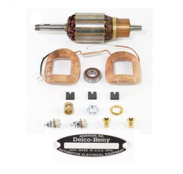 Delco 1100531 Generator Armature Fields 6 Volt Kit Farmall 100 200 300