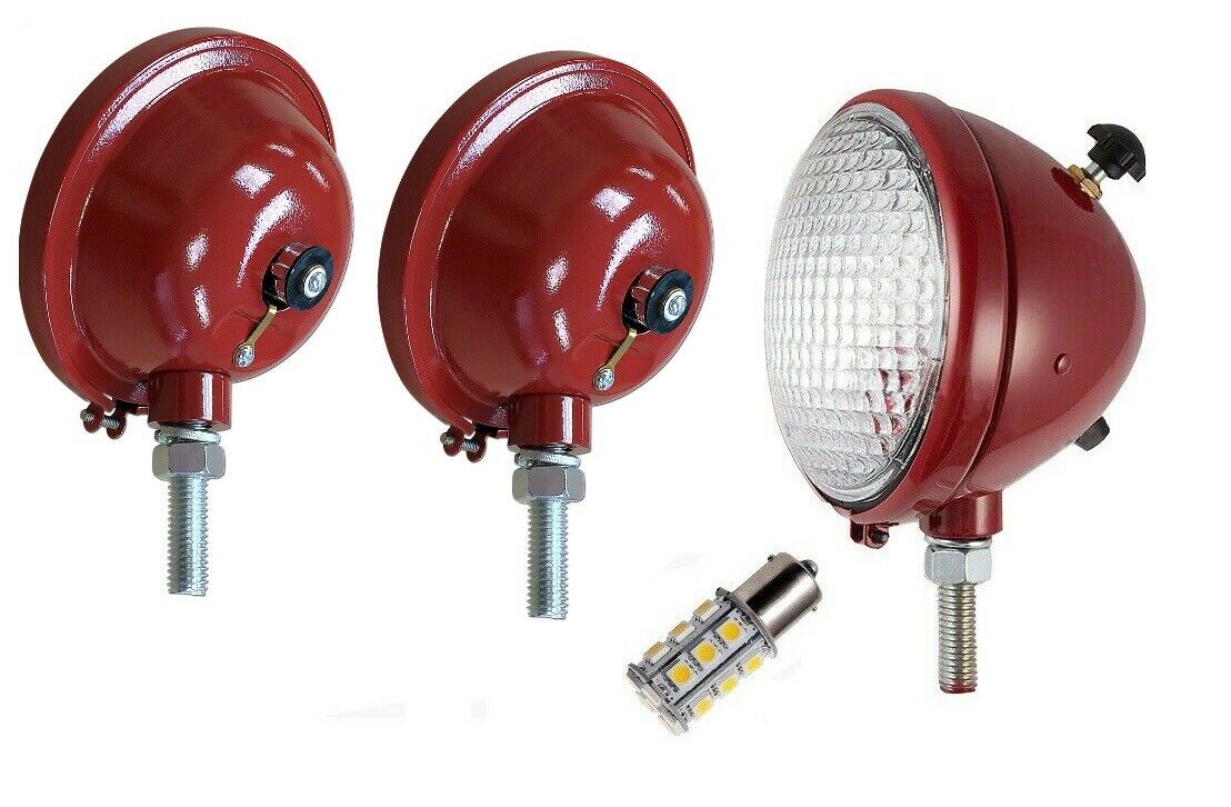 MMTractorParts.com: Headlight set & Rear Combo Work Lamp IH Farmall Tractor