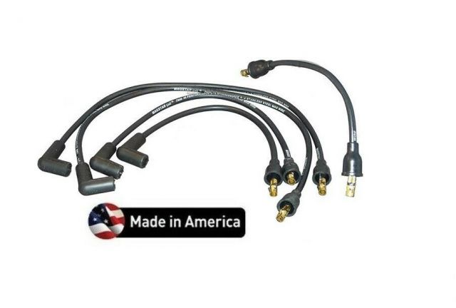 Ford 801 850 851 861 871 881 Distributor Tune up Kit w/ USA Copper Plug wires 