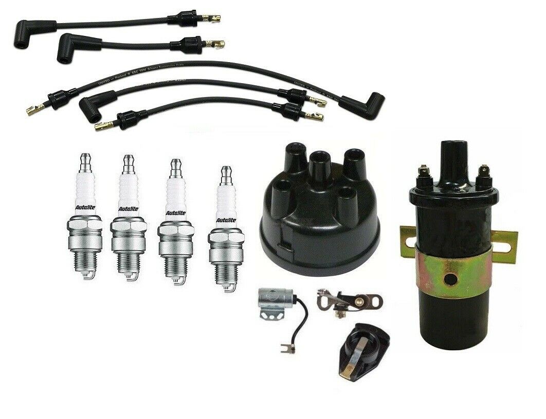 Distributor Ignition Tune Up Kit 12v Coil Ford Tractor 1953 64 4 Cyl Mmtractorparts Com