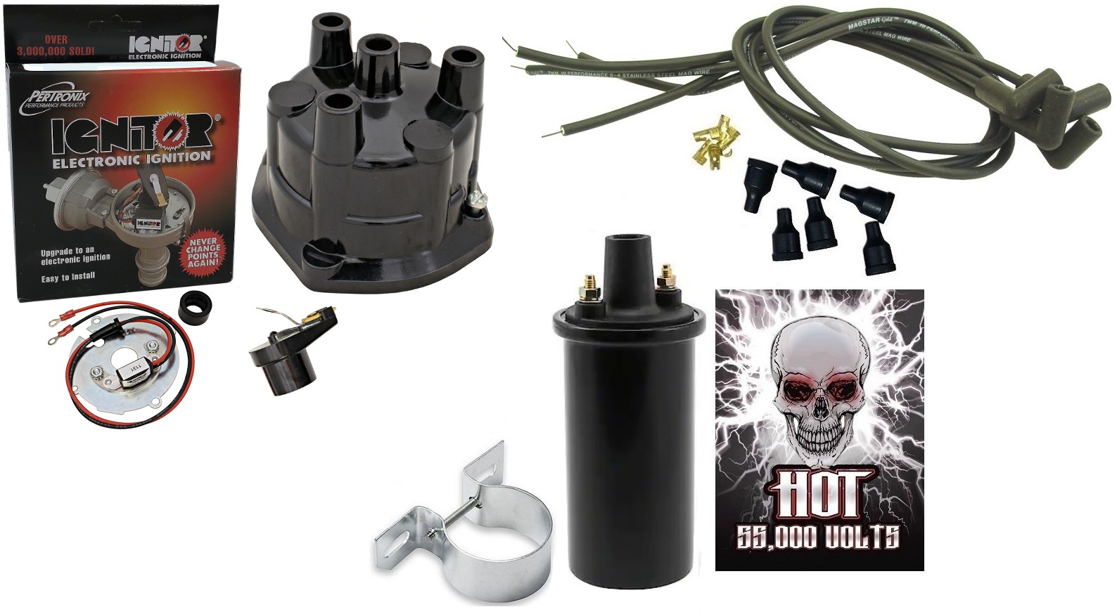 Electronic Ignition Kit & 12V Hot Coil Massey