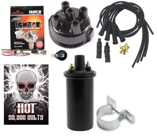 Electronic Ignition Kit 12V Hot Coil Ford 8N Tractor Side, 44 OFF