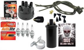 Electronic Ignition Kit & 12V Hot Coil Ford Tractor - 4 Cylinder