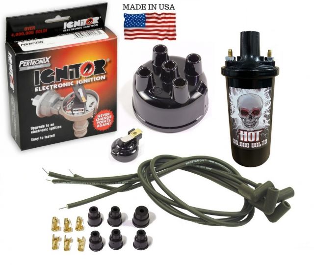 thumbnail image 2 of Farmall H & Super M Tractor Ignition Tune-Up Kit With 12V Hot Coil – IH Distributor – SouthernOak 2 of 4