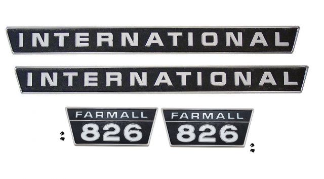 MMTractorParts.com: 2754453R1 2753920R1 Side Emblem Kit - IH