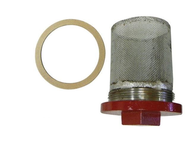 MMTractorParts.com: 9N6730 Oil Pan Drain Plug Screen - Ford Tractor
