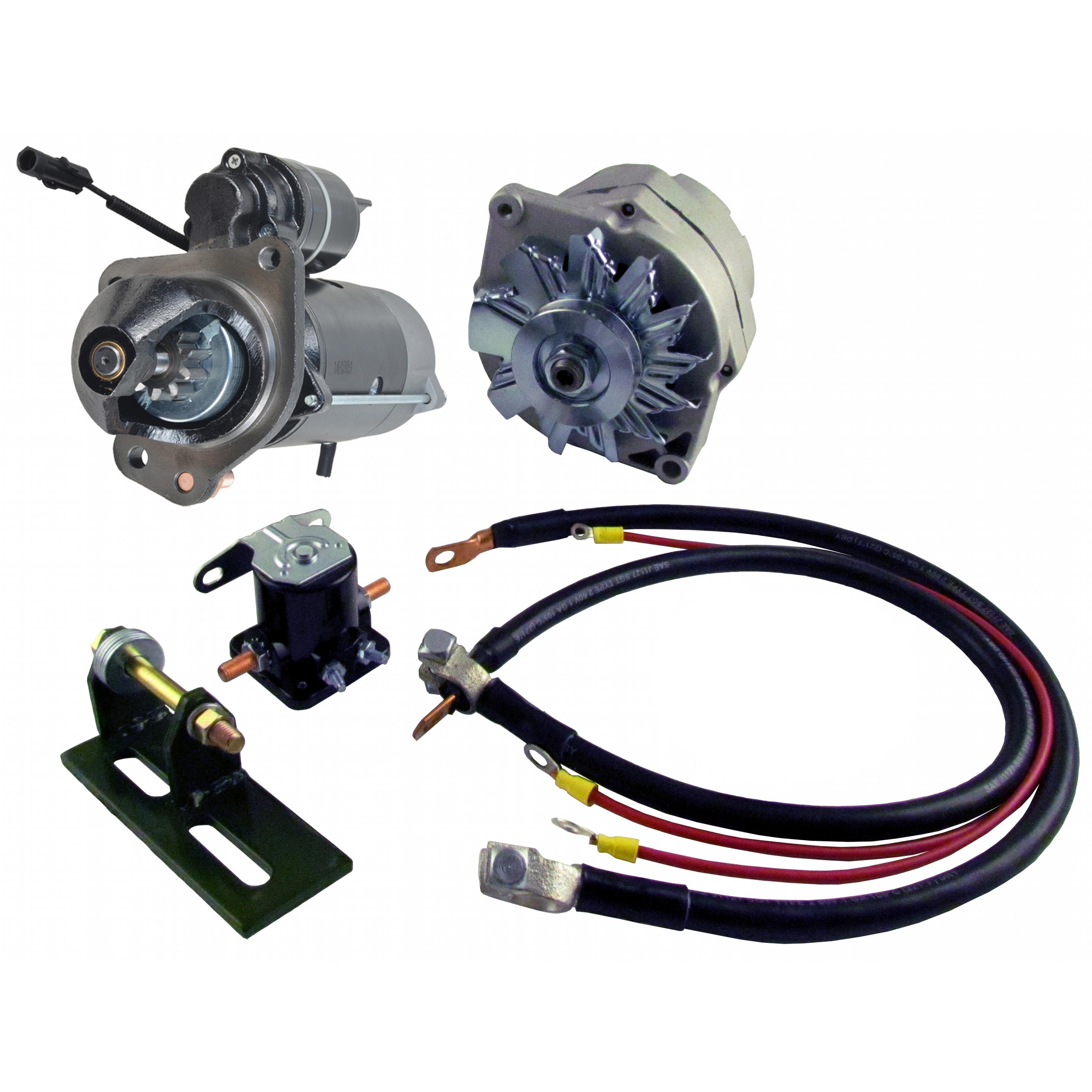 MMTractorParts.com: 24V to 12V Starter Conversion kit John Deere 3010
