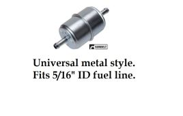 In-Line Fuel Filter - 5/16" Fuel Line (Metal) - 10 Micron