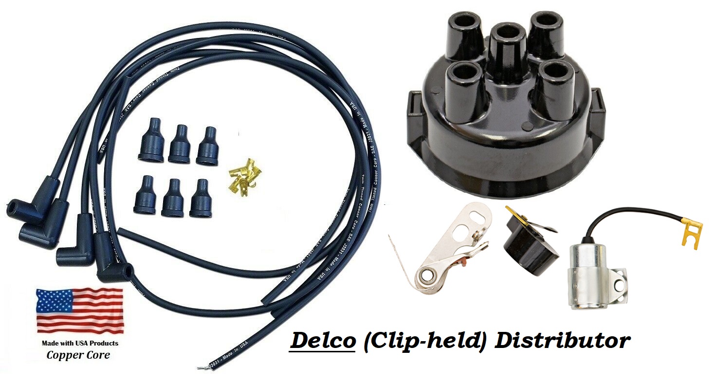 Distributor Ignition Tune up Kit Delco Clipheld