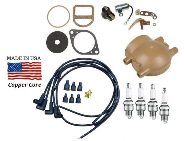 Kit Bomba De Agua Con Mangueras Radiador Para Tractor Ford 8N 9N 2N (1939-1950) - Montaje Delantero