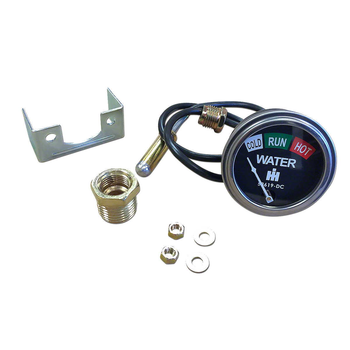 RAParts Oil Amp Temperature Gauge Set Fits IH Fits Farmall