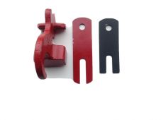 Fast Hitch Latch with Upper and Lower Springs