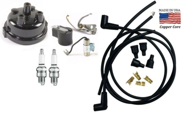 thumbnail image 2 of Distributor Tune-Up Kit For John Deere 620, 630 Tractors – SouthernOak USA Made Copper Wires 2 of 6
