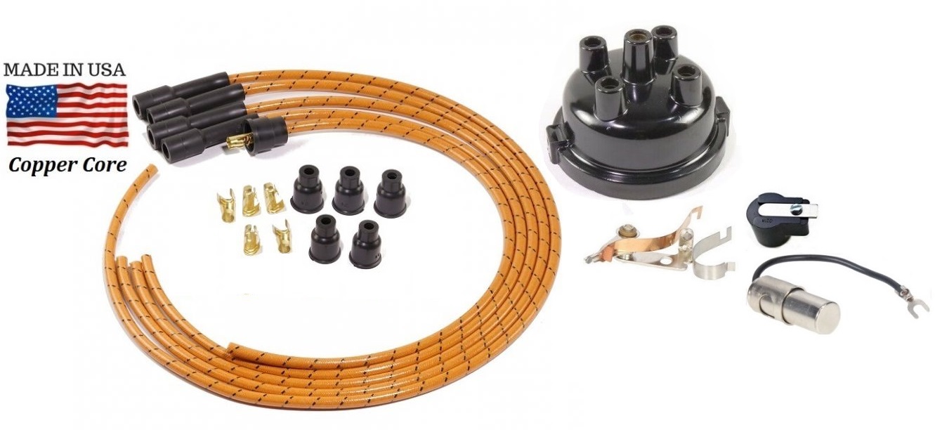 Distributor Ignition Tune up Kit Case Tractor
