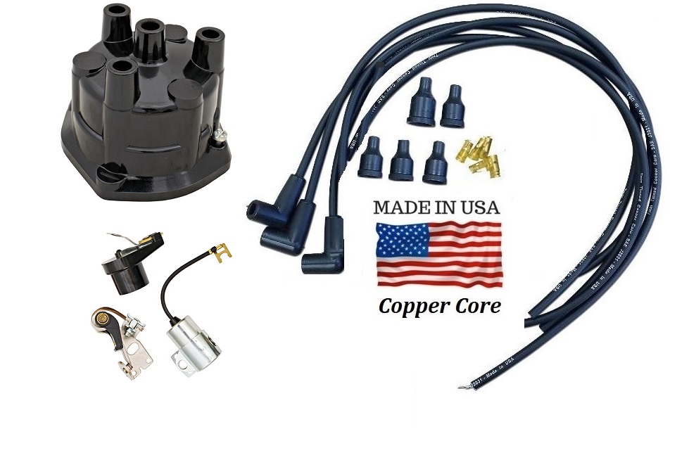 thumbnail image 2 of Distributor Cap And Rotor Kit Distributor Cap - Compatible With 1992 - 2003 Dodge Dakota 3.9L V6 1993 1994 1995 1996 1997 1998 1999 2000 2001 2002 Distributer Cap And Rotor Kit 2 of 14