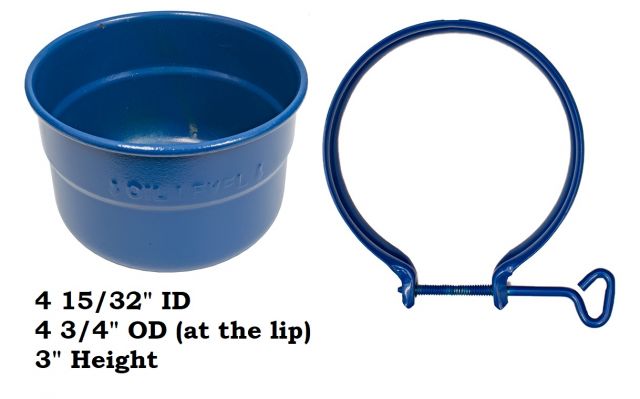 Oil Bath Air Cleaner Cup & Clamp for John Deere H Tractor
