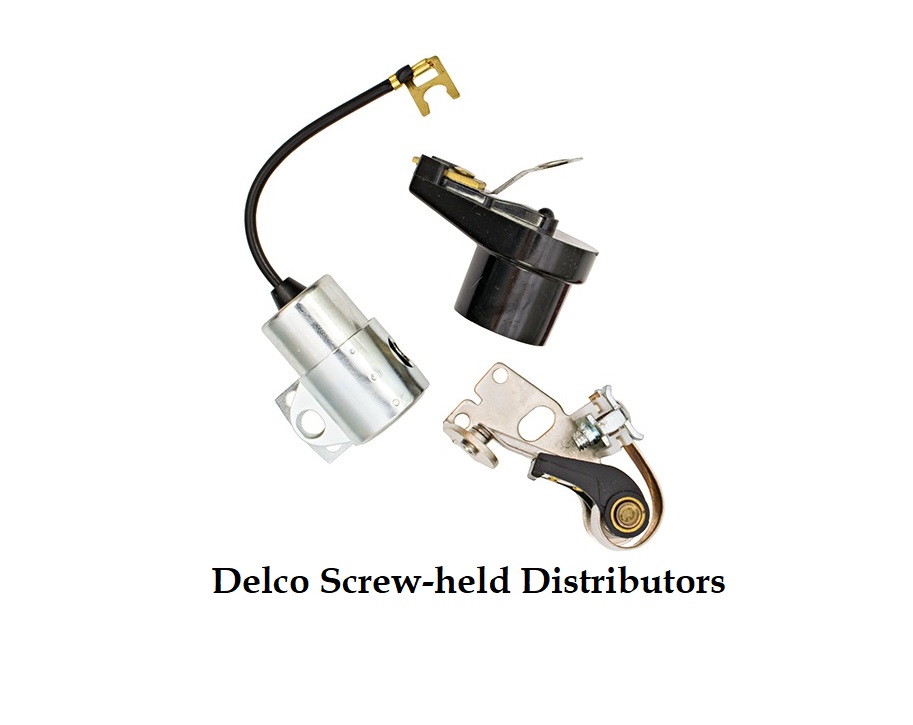 Distributor Ignition Tune up Kit - Delco Screw-held Distributor
