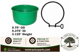 311510 Oil Bath Air Cleaner Cup & Clamp for Ford Tractor