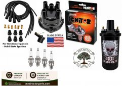 Electronic Ignition Conversion Kit & 12V Hot Coil John Deere 1010 2010 Tractor - Delco Screw-held