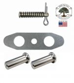 350188R2 Hydraulic Rockshaft Clevis Link Lock and Pins - IH Farmall Tractor