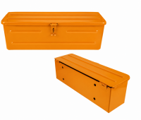 5A3OR Tool Box - Orange Metal - Kubota Tractor