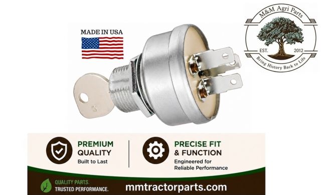 381さん MMTractorParts.com: 60736C1 OEM Ignition Switch - IH Farmall Tractor