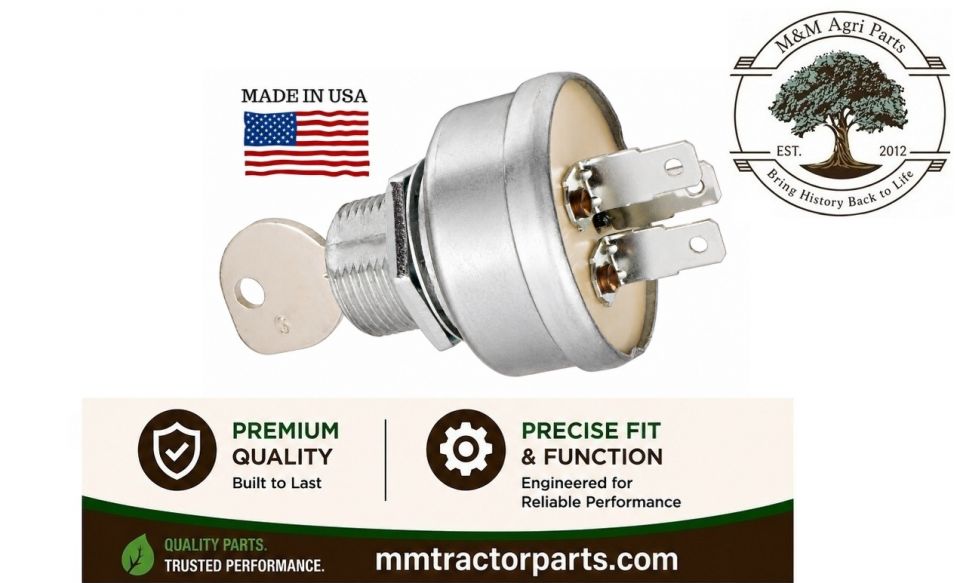 MMTractorParts.com: 60736C1 OEM Ignition Switch - IH Farmall Tractor