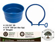 311507 Oil Bath Air Cleaner Cup & Clamp for Ford Tractor