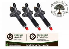C5NE9F595A Fuel Injector ~ Set of 3 Diesel Fuel Injectors Ford New Holland Tractor