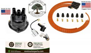 1960833 Delco-Remy Distributor Ignition Kit - 4 Cylinder Tractor w/ Delco Screw-held Distributor