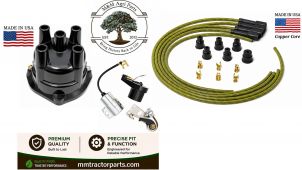 1960833 Delco-Remy Distributor Ignition Kit - 4 Cylinder Tractor w/ Delco Screw-held Distributor