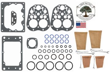 Hydraulic Touch Control Block Repair kit & Boots - IH Farmall Tractor