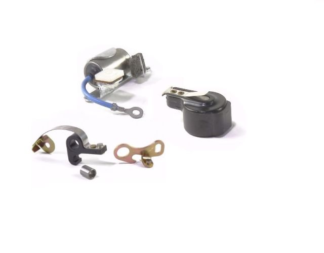WICO Magneto Points Condenser & Coil Cap Kit - Fits John Deere A, AO, AR, B Tractors (XH1042/S75)