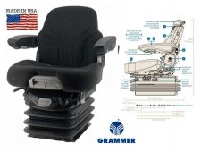 Grammer 12V Air Suspension Seat John Deere